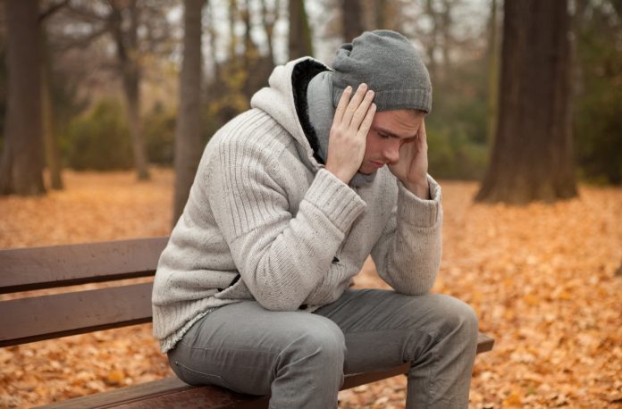 mann mit depressionen