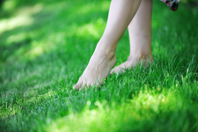 woman's feet