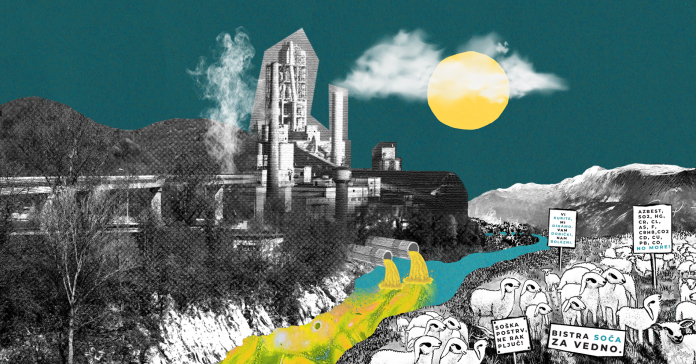 Za naravo ob Soco_grafika_Balkan River Defence_Maja Poljanc