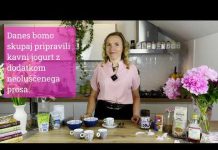 Kavni jogurt z neoluščenim prosom