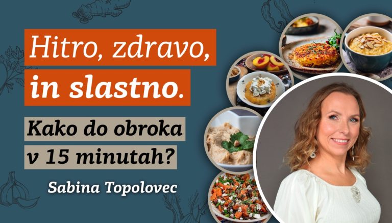 Hitro, zdravo, slastno: Kako do obroka v 15 minutah